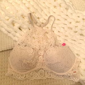 NEW Victoria Secret Racerback Bra XL White